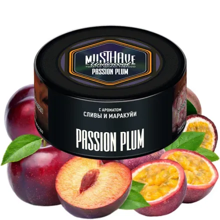 Must Have Hookah Tobacco - Passion Plum (Passionfruit & Plum) 125 gr