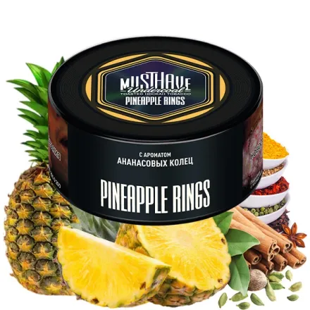 Must Have Hookah Tobacco - Pineapple Rings (Spices & Pineapple) 125 gr