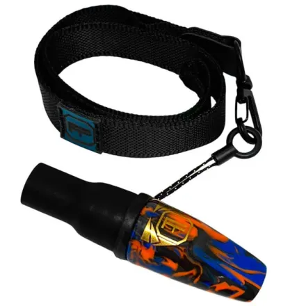 Personal Mouthpiece Lavart - Minor Nerikomi Oranight (Blue & Orange)