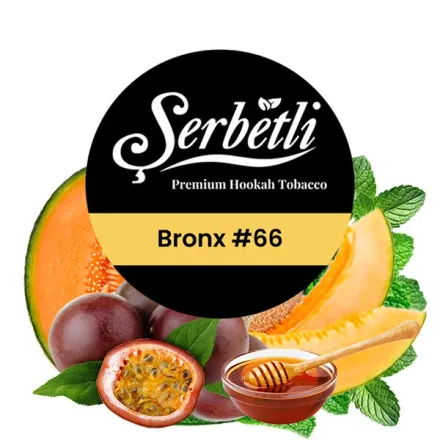 Serbetli Hookah Tobacco - Bronx #66 250 gr