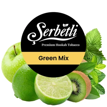 Serbetli Hookah Tobacco - Green Mix 250 gr