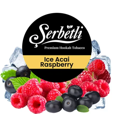Serbetli Hookah Tobacco - Ice Acai Raspberry 250 gr