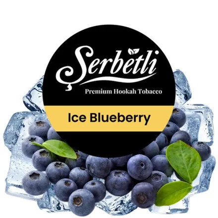 Serbetli Hookah Tobacco - Ice Blueberry 250 gr