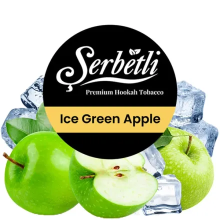 Serbetli Hookah Tobacco - Ice Green Apple 250 gr