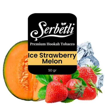Serbetli Hookah Tobacco - Ice Strawberry Melon 50 gr