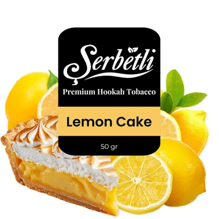 Serbetli Hookah Tobacco - Lemon Cake 50 gr