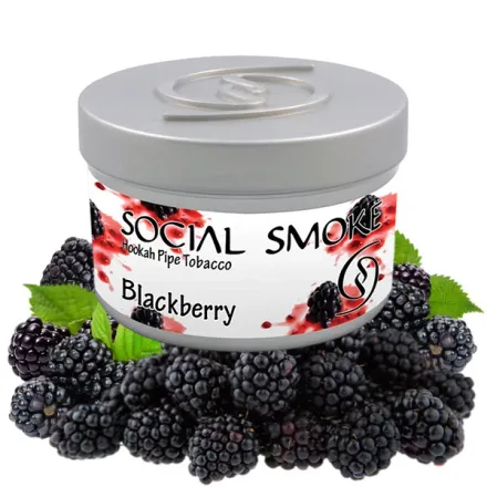 Social Smoke Hookah Tobacco - Blackberry 250 gr