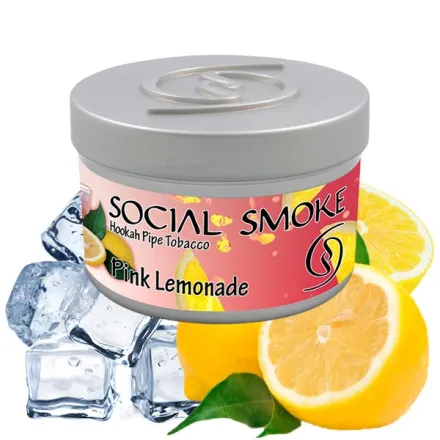 Social Smoke Hookah Tobacco - Pink Lemonade 100 gr