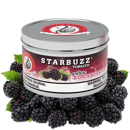 Starbuzz Exotic Hookah Tobacco - Blackberry 250 gr