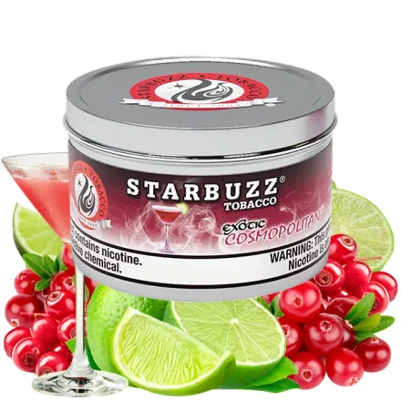 Starbuzz Exotic Hookah Tobacco - Cosmopolitan (Cranberry, Lime & Liquor) 250 gr