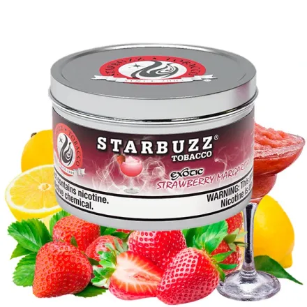 Starbuzz Exotic Hookah Tobacco - Strawberry Margarita 250 gr Starbuzz Exotic Hookah Tobacco - Strawberry Margarita 250 gr
