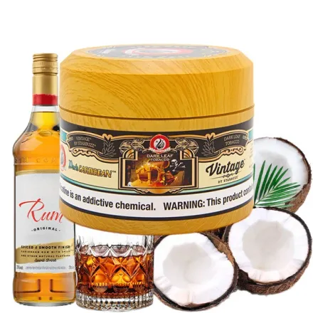 Starbuzz Vintage Hookah Tobacco - Dark Caribbean (Coconut & Rum) 200 gr