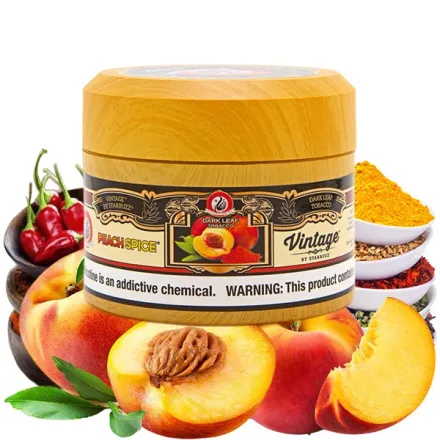 Starbuzz Vintage Hookah Tobacco - Peach Spice 200 gr