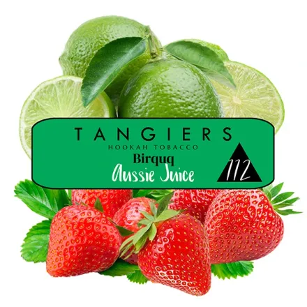 Tangiers Birquq 112 - Aussie Juice (Strawberry & Kiwi) 250 gr