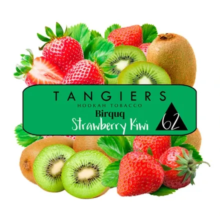 Tangiers Birquq 62 - Strawberry Kiwi 100 gr Tangiers Birquq 62 - Strawberry Kiwi 100 gr