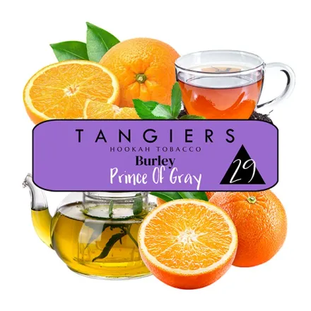 Tangiers Burley 29 - Prince Of Gray (Orange & Tea) 100 gr