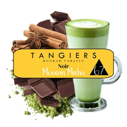 Tangiers Noir 67 - Mexican Mocha (Cinnamon, Matcha & Chocolate) 100 gr