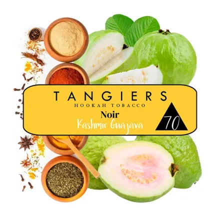Tangiers Noir 70 - Kashmir Guajava (Spices & Guajava) 100 gr Tangiers Noir 70 - Kashmir Guajava (Spices & Guajava) 100 gr