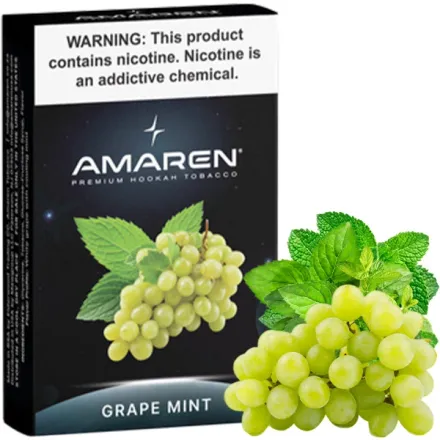 Amaren Hookah Tobacco - Grape Mint 50 gr