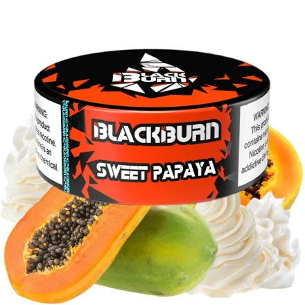 Black Burn Hookah Tobacco - Sweet Papaya 100 gr