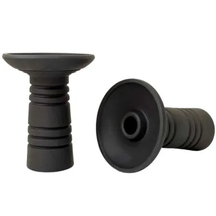 Clay Hookah Bowl Gusto - Alien Phunnel (Black)