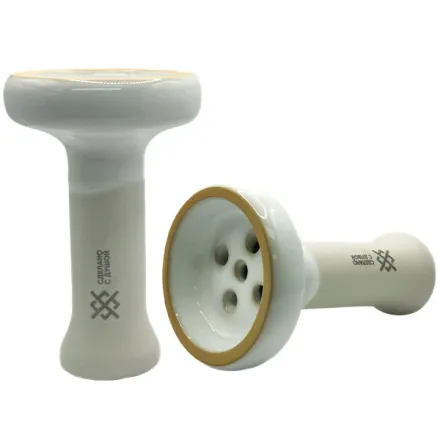 Clay Hookah Bowl Oblako - Soul Classic (White)