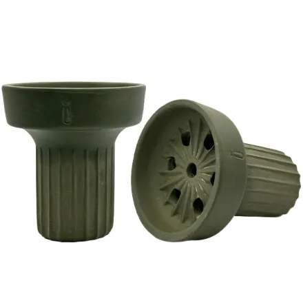 Clay Hookah Bowl Oblako - Stone Classic (Green)