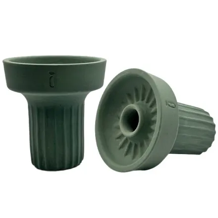 Clay Hookah Bowl Oblako - Stone Phunnel (Green)