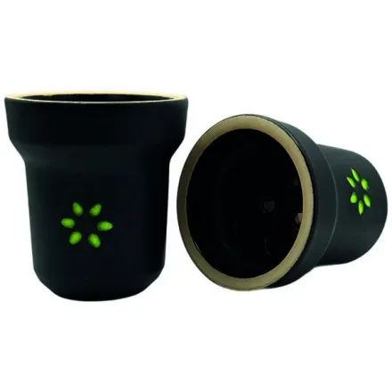 Clay Hookah Bowl Solaris Classic - Dark Matter
