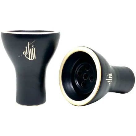 Clay Hookah Bowl Tactical - Livanka (Black)
