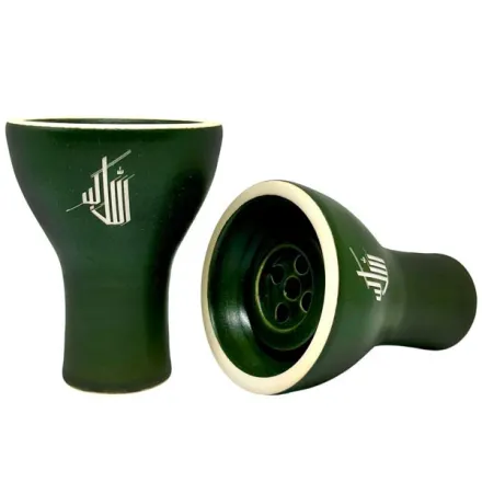 Clay Hookah Bowl Tactical - Livanka (Green)