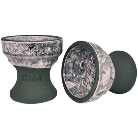 Clay Hookah Bowl Tiaga - Flash (Violet)