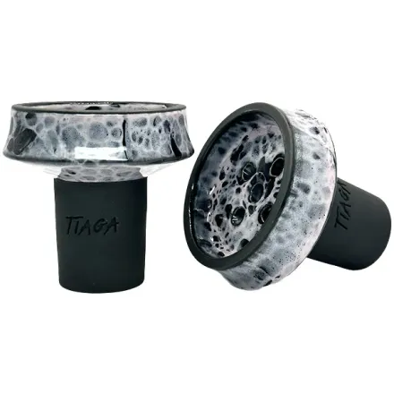 Clay Hookah Bowl Tiaga - Star (Violet)