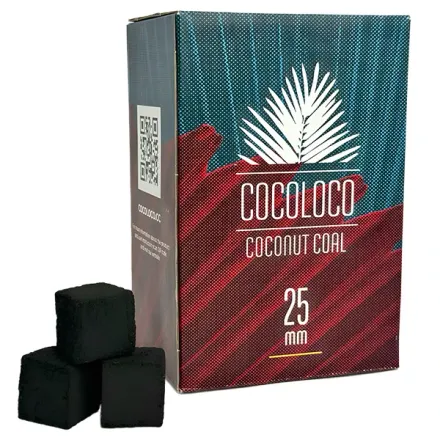 Coco Loco Coconut Hookah Charcoal - 1 kg (72 pcs.)