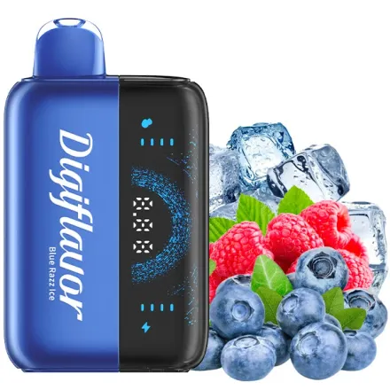 Disposable Kit Digi Flavor BRK 20000 Puffs - Blue Razz Ice (5%)