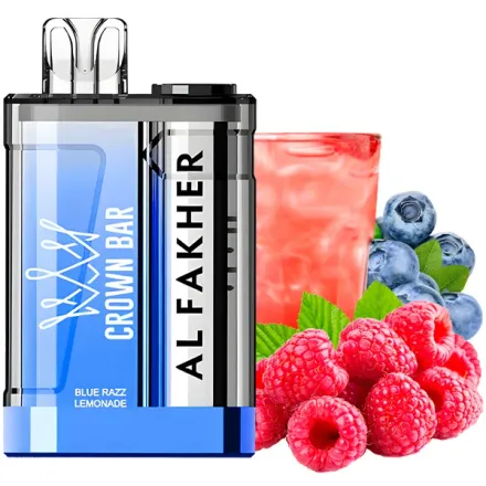 Disposable Pod Crown Bar 9000 Puffs - Blue Razz Lemonade (5%)