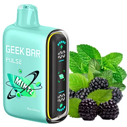 Disposable Pod Geek Bar Pulse Mintz Edition 15000 Puffs - Black Mintz (5%)
