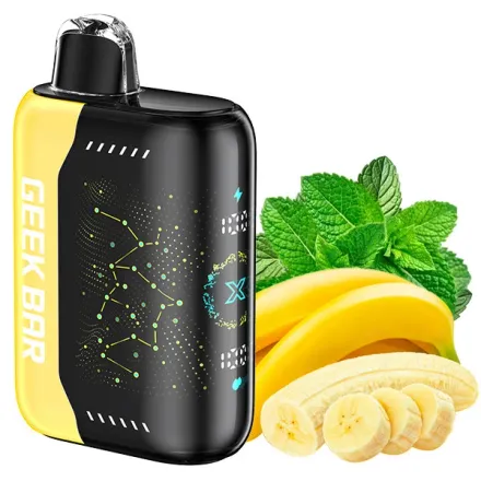Disposable Pod Geek Bar Pulse X 25000 Puffs - Banana Taffy Freeze (5%)
