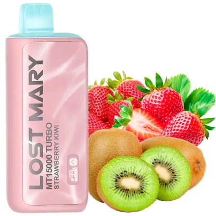Disposable Pod Lost Mary MT15000 Turbo - Strawberry Kiwi (5%)
