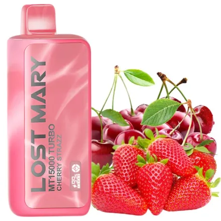 Disposable Pod Lost Mary MT15000 Turbo Thermal Edition - Cherry Strazz (5%)