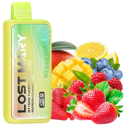 Disposable Pod Lost Mary MT15000 Turbo Weekly Edition - Refresh Fucking Fab (5%)