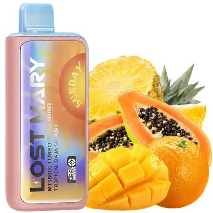 Disposable Pod Lost Mary MT15000 Turbo Weekly Edition - Tropical Baja Splash (5%)