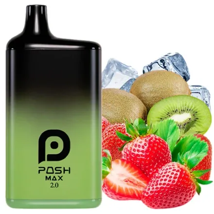 Disposable Pod Posh Max 2.0 5200 Puffs - Kiwi Strawberry Ice (5%)