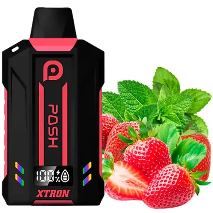 Disposable Pod Posh Xtron 10000 Puffs - Strawberry Mint (5%)