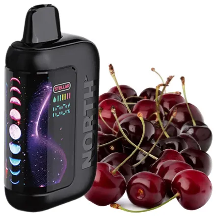Disposable Pods North Stellar Dark Moon Edition 40000 Puffs - Black Cherry (5%)