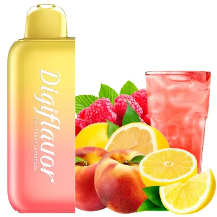 Disposable Refil Pod Digi Flavor BRK 20000 Puffs - Pink Peach Lemonade (5%)
