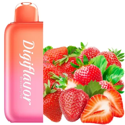 Disposable Refil Pod Digi Flavor BRK 20000 Puffs - Strawberry Fab (5%)
