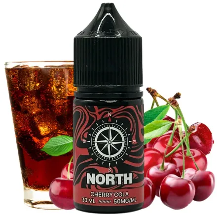 E-Liquid NORTH Salt Nic 5% - Cherry Cola 30 ml