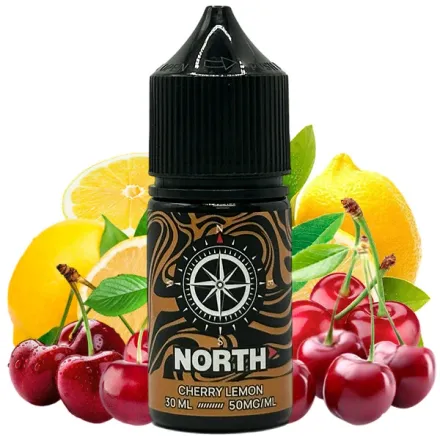 E-Liquid NORTH Salt Nic 5% - Cherry Lemon 30 ml
