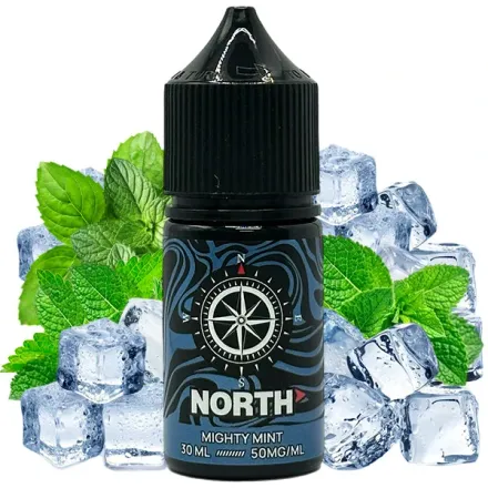 E-Liquid NORTH Salt Nic 5% - Mighty Mint 30 ml